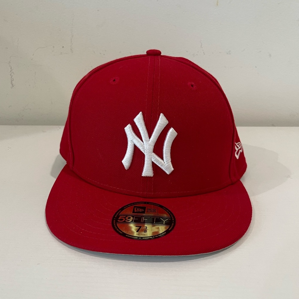 New York Yankees Scarlet New Era 59Fifty Fitted
